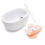 RIO PWAX-EU/1,1 Paraffinewaxbad verwarming - 200W, 2,3kg capaciteit, wit met paarse accenten