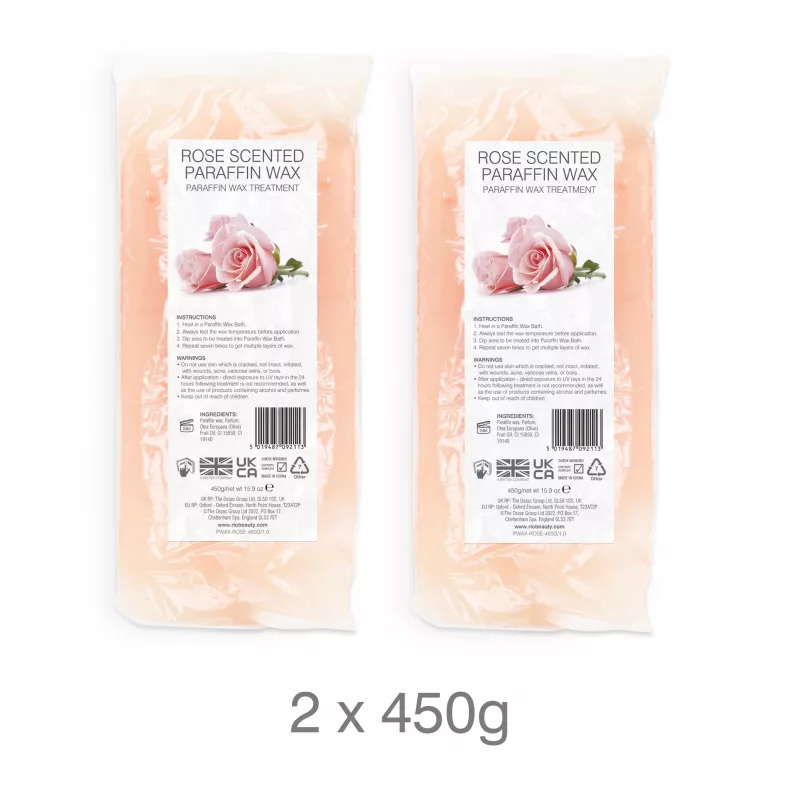 RIO PWAX-EU/1,1 Paraffinewaxbad verwarming - 200W, 2,3kg capaciteit, wit met paarse accenten