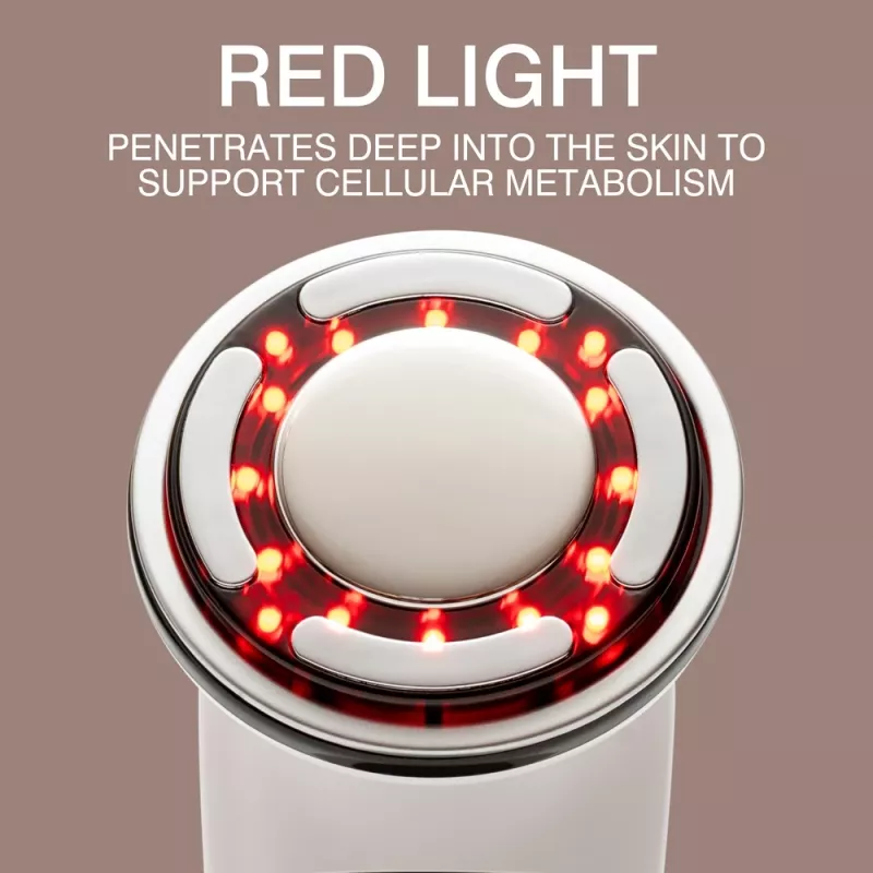 RIO FCAA-EU/1,0 LED-gezichtsmasker - rode, blauwe en groene lichttherapie, 150 LED's, oplaadbaar