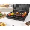 Salter EK6236VDE ActiGrill Everyday elektrische grill, 1000 W, antiaanbak, zwart/zilver