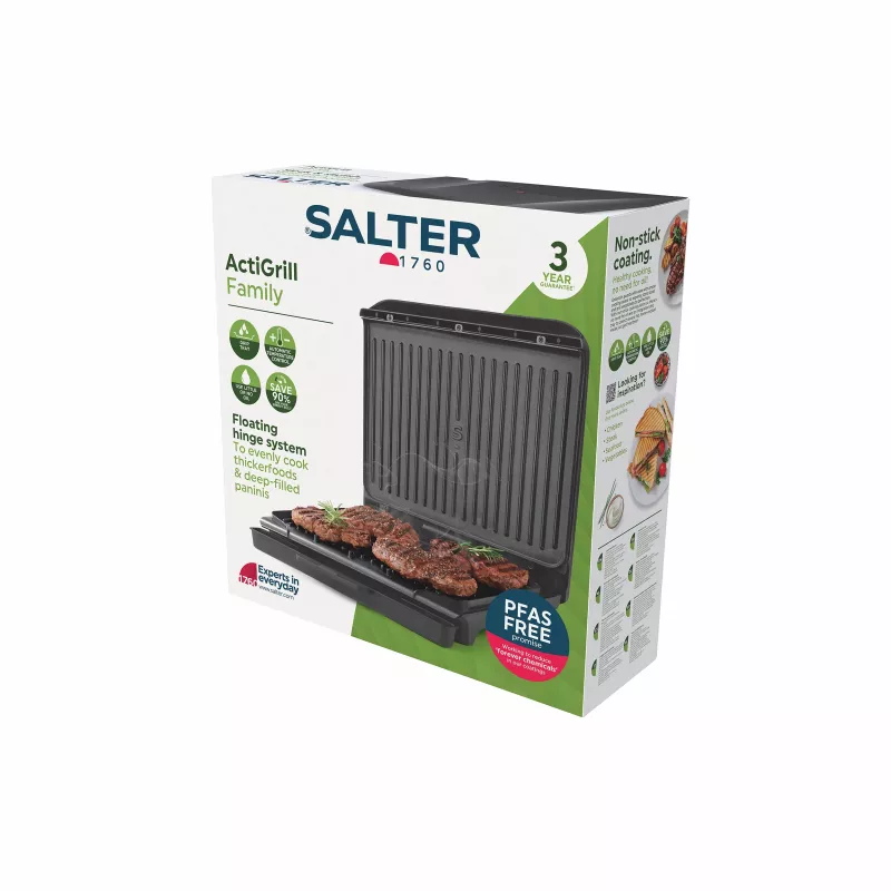 Salter EK6237VDE ActiGrill Family elektrische grill