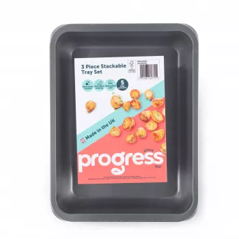 Progress BW14453 35 cm 3-delige stapelbare dienbladeset