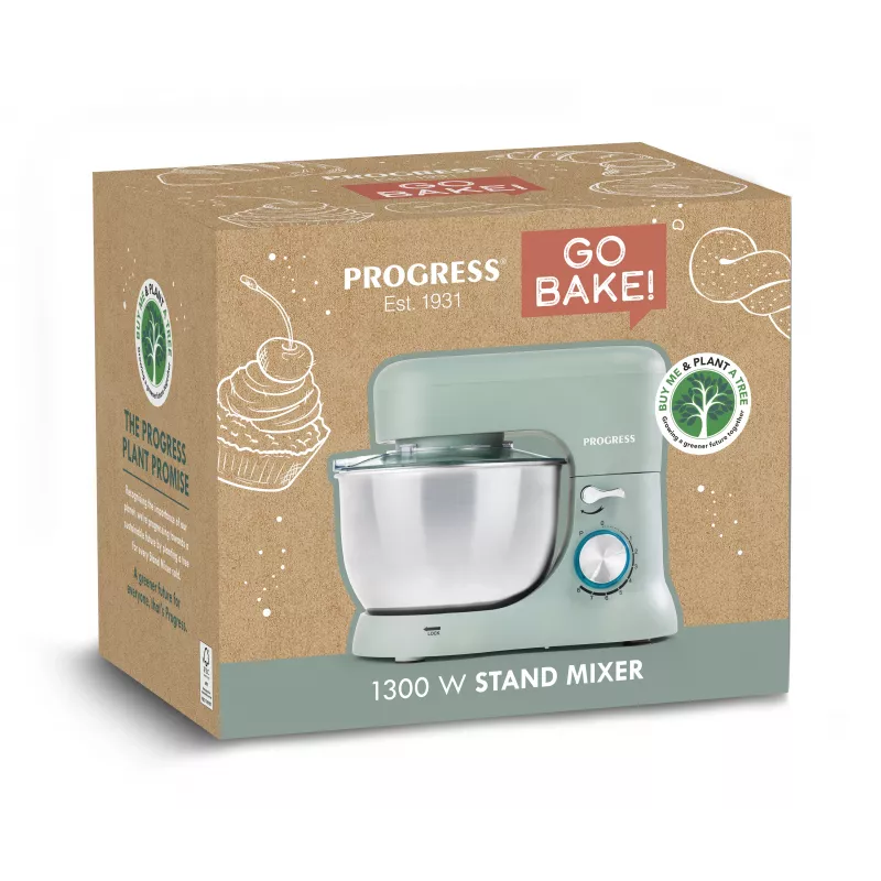 Progress EK5234PTEALV2VDE 1300W staafmixer, 6,5 l, turquoise