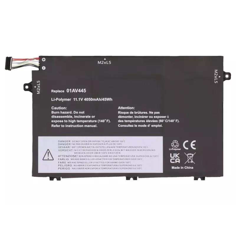 2-Power hoofdbatterij voor Lenovo ThinkPad R480 - 45 mAh