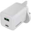 CANYON CU45AC GaN 45W 1xPD 1xQC UK witte wandlader