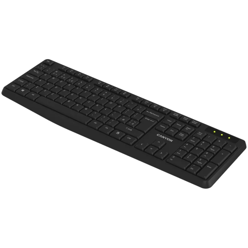CANYON Toetsenbord KB-W01 Draadloos Zwart