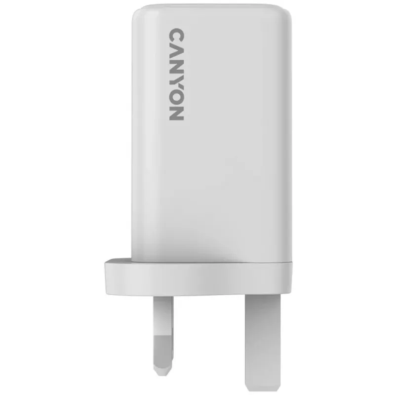 CANYON CU65ACC GaN 65W 2xPD 1xQC UK Wit Wandlader