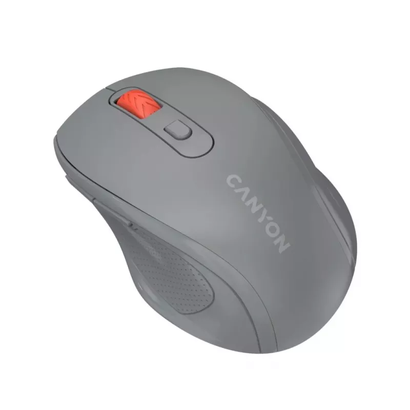Canyon 6-knops draadloze optische muis 2,4 GHz, Donkergrijs