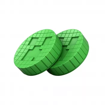 SteelSeries KontrolFreek No-Slip Thumb Grips Creeper Edition groen (2 stuks) voor Nintendo Switch Joy-Cons / Pro Controller
