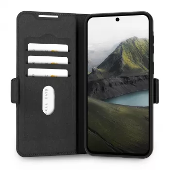 dbramante1928 Bergen Pro flipcover voor Samsung Galaxy A57, zwart, Bulk