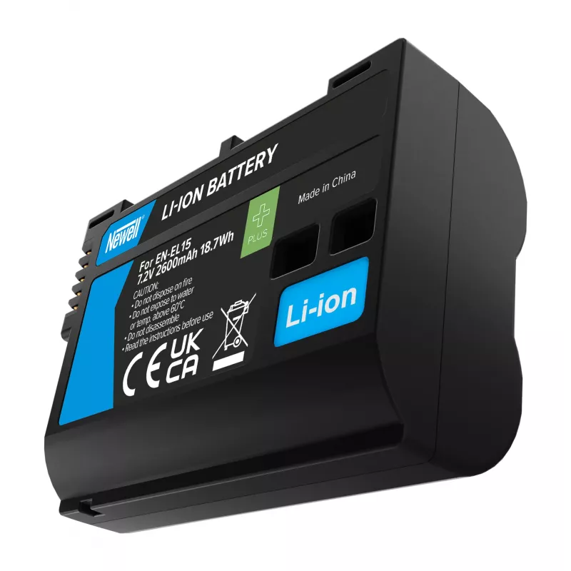 Newell Battery Plus vervangende EN-EL15 voor Nikon