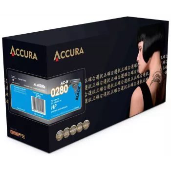 ACCURA tonerpatroon HP nr. 80A (CF280A) vervanging - zwart, 2700 pagina's