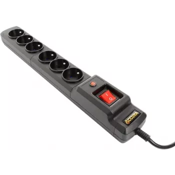 Accura Premium Crux stekkerdoos 6-voudig 1,5 m wit