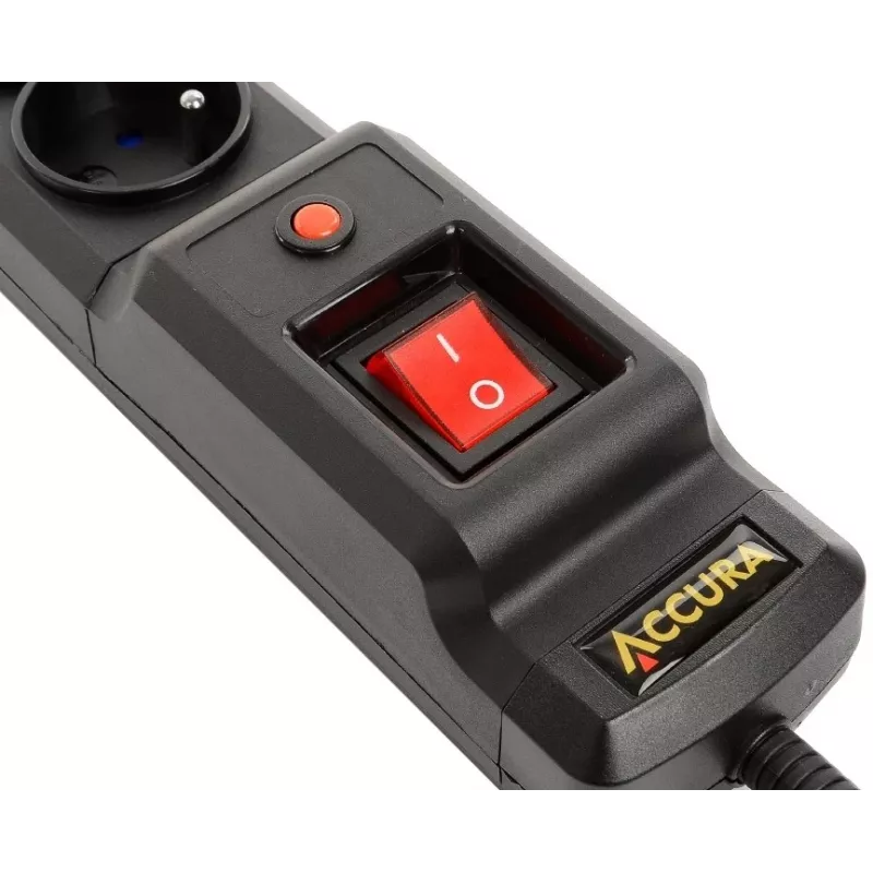 Accura Premium Crux stekkerdoos 6-voudig 1,5 m wit