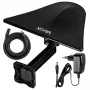 VAYOX DigiActiv VA0023 actieve externe DVB-T/T2 antenne 4G LTE VHF UHF zwart