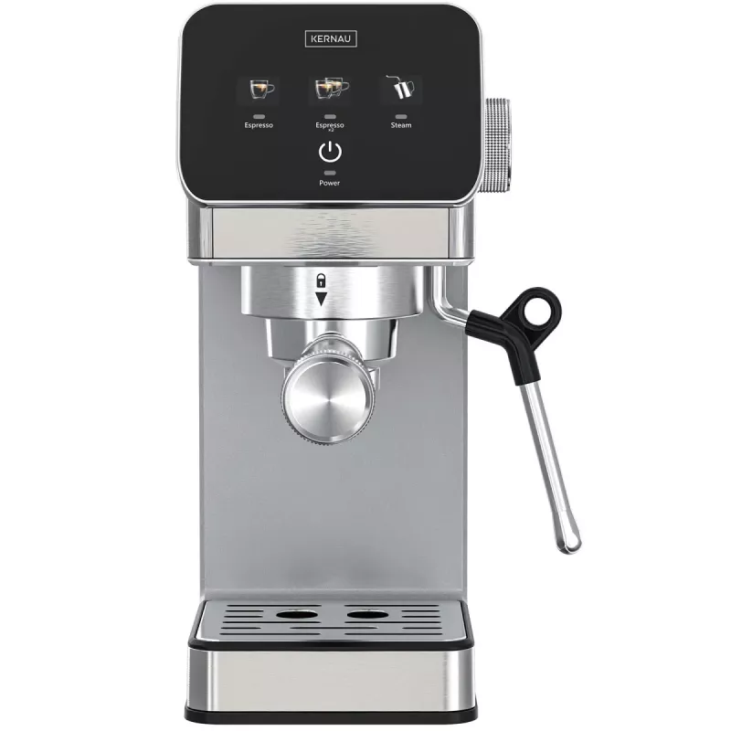 Kernau KCM 131 espressomachine, 15 bar, 900 W, waterreservoir van 0,9 l, gemalen koffie en ESE