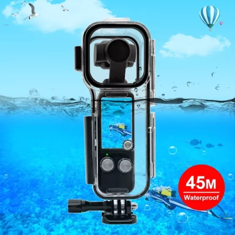 PULUZ onderwaterbehuizing voor DJI Osmo Pocket 3, waterdicht tot 45m, PU967T