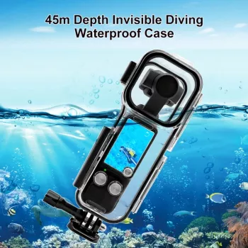 PULUZ onderwaterbehuizing voor DJI Osmo Pocket 3, waterdicht tot 45m, PU967T