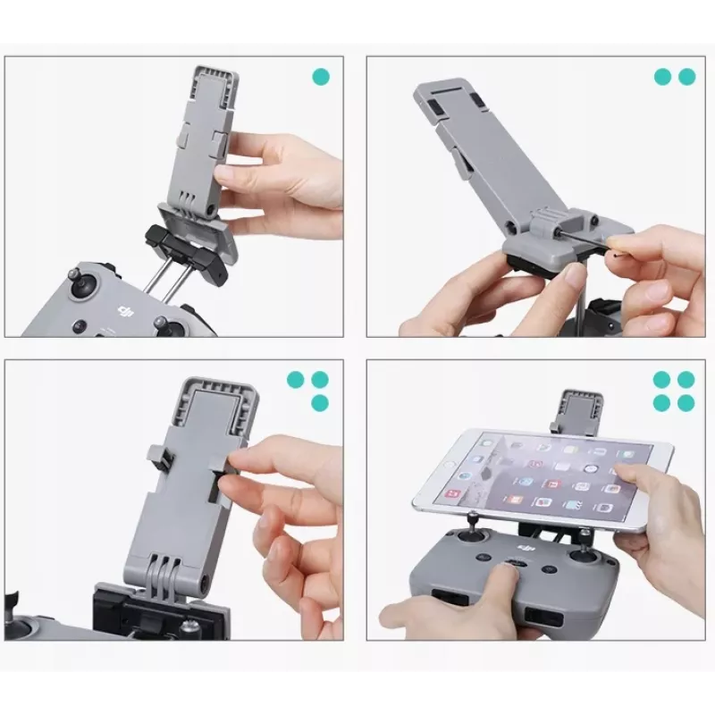 SUNNYLIFE tablet houder voor DJI Mavic Mini 2 / Air 2 / Air 2S - grijs