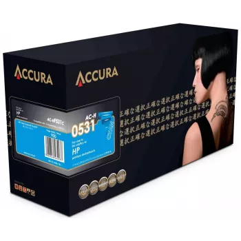 ACCURA HP No 205A (CF531A) toner vervanging cyaan compatibele lasercartridge