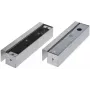 ATLO-BEB-3 Deurkruk Set RVS Geborsteld Satijn Zilver 2 Handgrepen