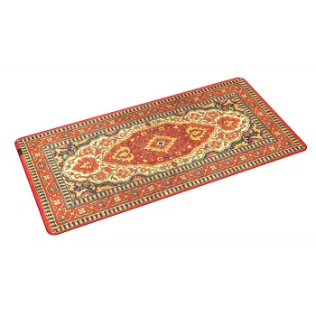 KRUX Space Carpet MAX gaming muismat - 900x400x3mm, low-friction stof, antislip rubberen onderkant, gestikte randen