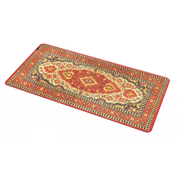 KRUX Space Carpet MAX gaming muismat - 900x400x3mm, low-friction stof, antislip rubberen onderkant, gestikte randen