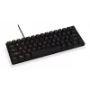 KRUX Qara 60% mechanisch gamingtoetsenbord, Outemu Red, zwart, KRX0137
