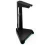 KRUX Rivt headsetstandaard met RGB-verlichting, zwart (KRXG003)