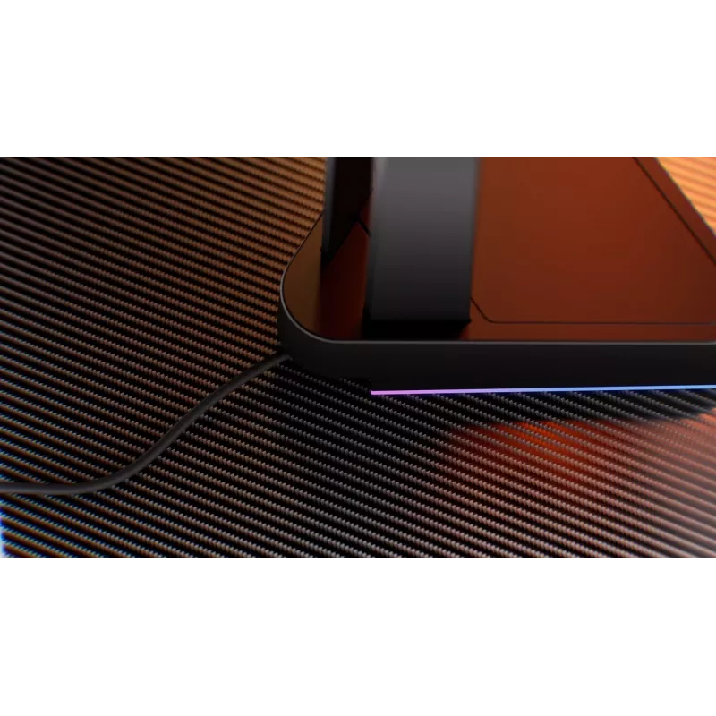 KRUX Rivt headsetstandaard met RGB-verlichting, zwart (KRXG003)