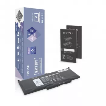 MITSU accu voor Dell Latitude 7390, 7490, 5800 mAh (44Wh) 7,6 volt