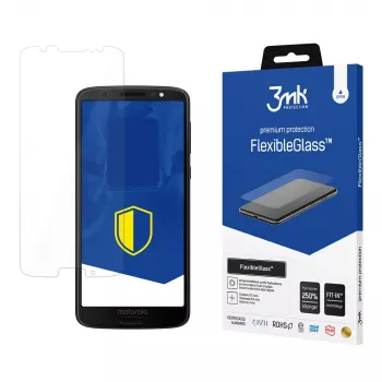 3MK FlexibleGlass hybrideglas displayschermbeschermer voor Motorola Moto G6