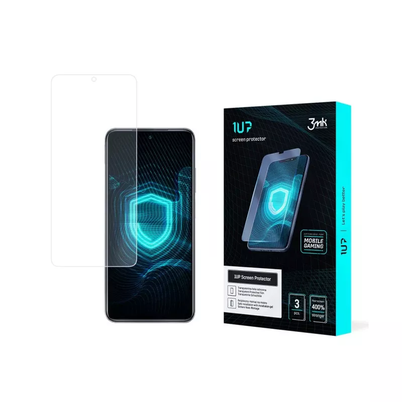 3MK 1UP gaming-schermbeschermfolie voor Xiaomi Redmi Note 10 Pro (3-pack)
