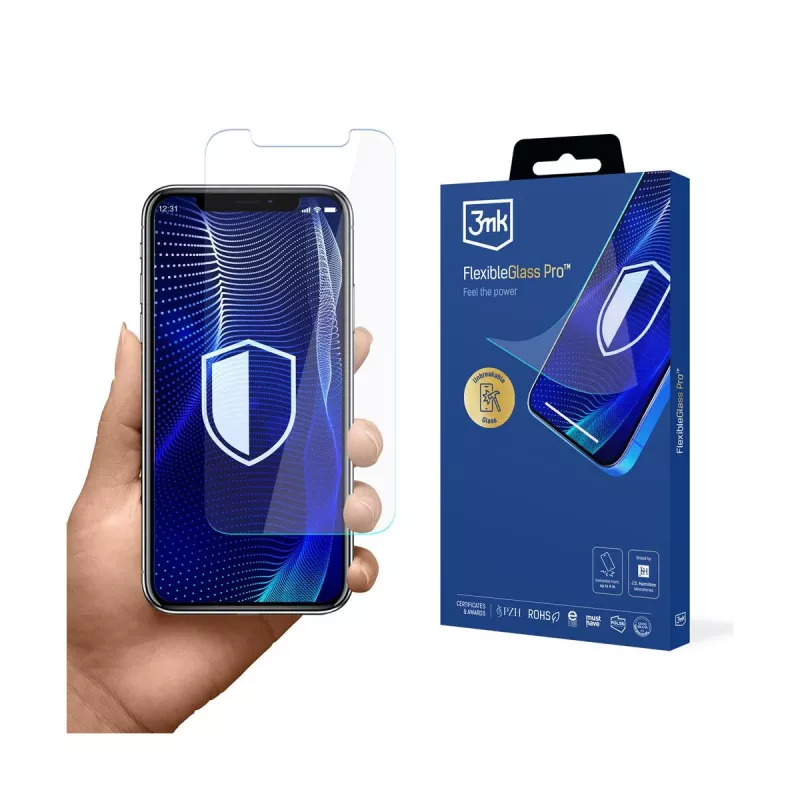 3MK PROTECTION Apple iPhone X - 3mk FlexibleGlass Pro hybride screenprotector