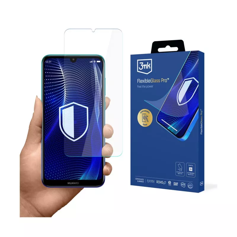 3MK PROTECTION FlexibleGlass Pro displayschermfolie voor Huawei Y7 2019