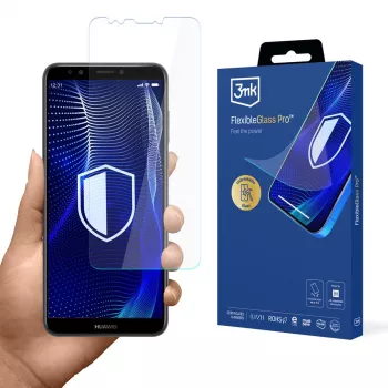3MK PROTECTION FlexibleGlass Pro displayschermfolie voor Huawei Y7 Prime 2018