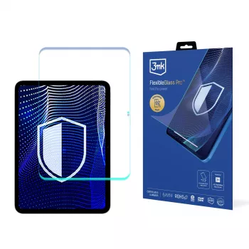 3MK PROTECTION FlexibleGlass Pro beeldschermfolie voor Apple iPad 10,9 inch (10e gen) / iPad Air 10,9 inch (4e/5e gen) / iPad Pro 11 inch (2018-2022) - transparant