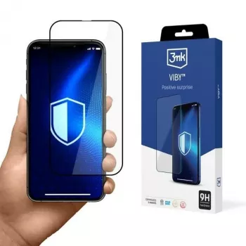 3MK ScreenVibe gehard glas schermfolie voor Apple iPhone 14 Pro Max 6,7 inch (5 stuks) met applicatorframe