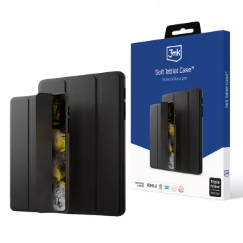 3MK Soft tabletcase voor Samsung Galaxy Tab S6 Lite 2020/2022/2024 - zwart