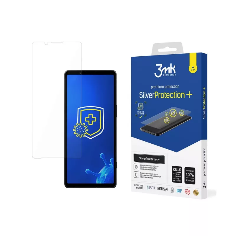 3MK SilverProtection+ beschermfolie voor Sony Xperia 5 V (1 verpakking)