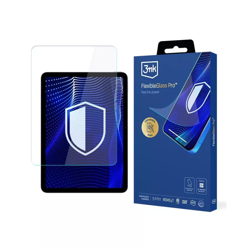 3mk FlexibleGlass Pro displayschermfolie voor Apple iPad Air 11 (M2/M3) - transparant