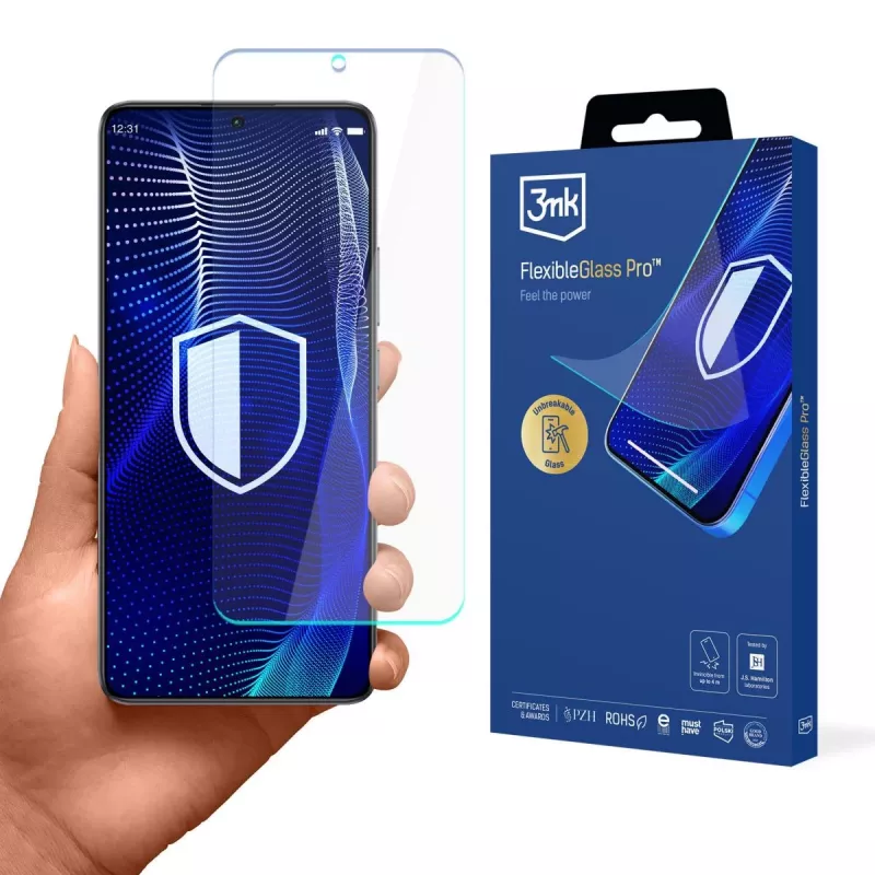 3MK PROTECTION Poco F6 Pro - 3mk FlexibleGlass Pro hybride schermbeschermer