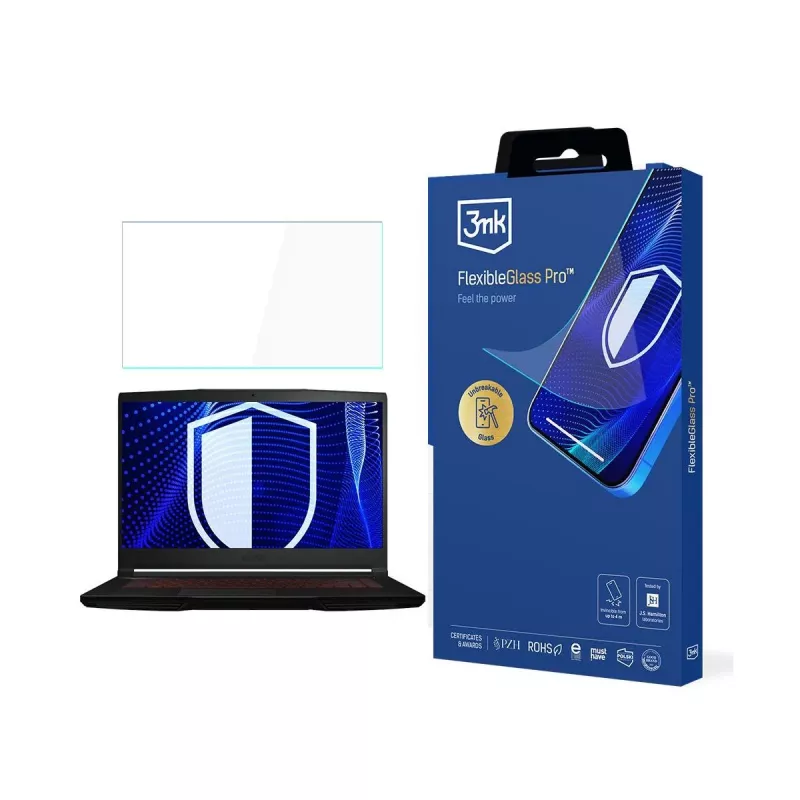 3MK PROTECTION MSI Thin GF63 17,3-inch Screenprotector FlexibleGlass Pro