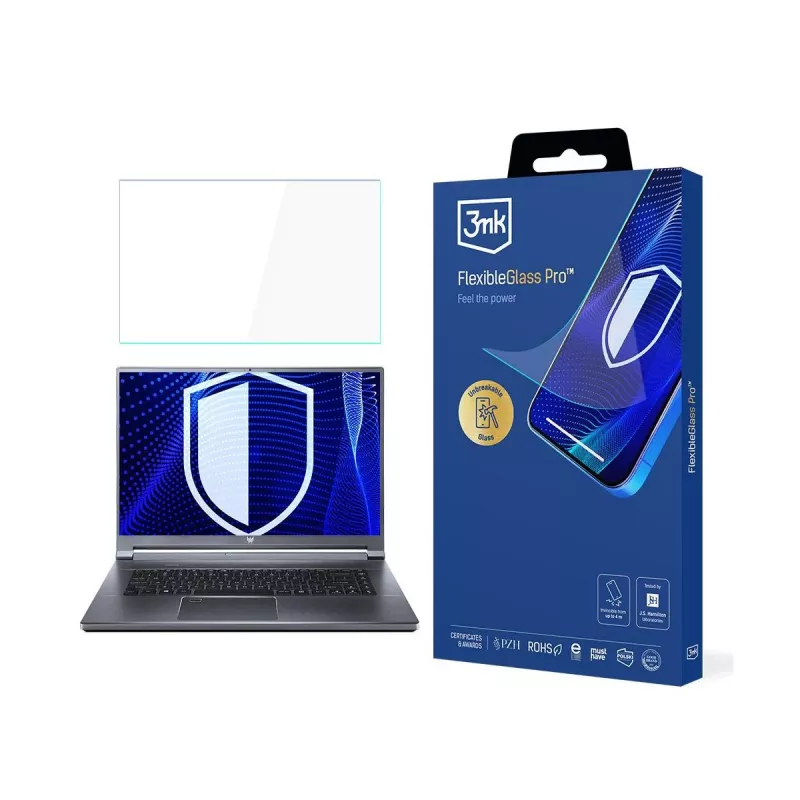 3MK PROTECTION Acer Predator Triton 500 SE 17,3 inch FlexibleGlass Pro displaybeschermfolie