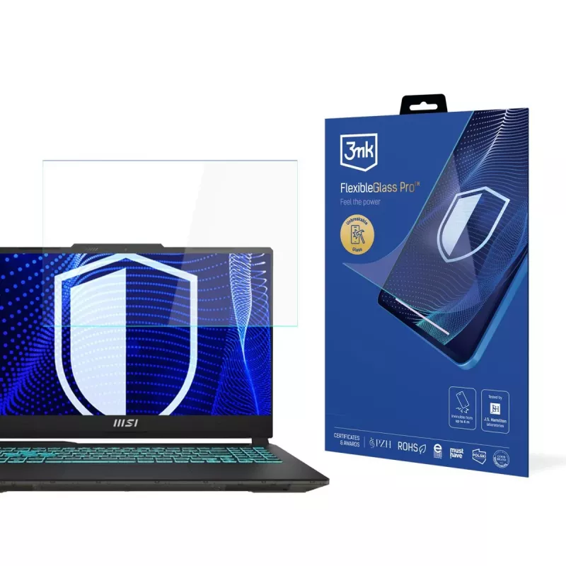 3MK PROTECTION MSI Cyborg A12 - tot 17 3mk FlexibleGlass Pro displaybeschermfolie