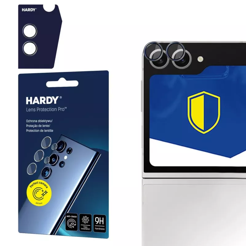 3MK PROTECTION Samsung Galaxy Z Flip 6 - HARDY Lens Protection Pro zwart