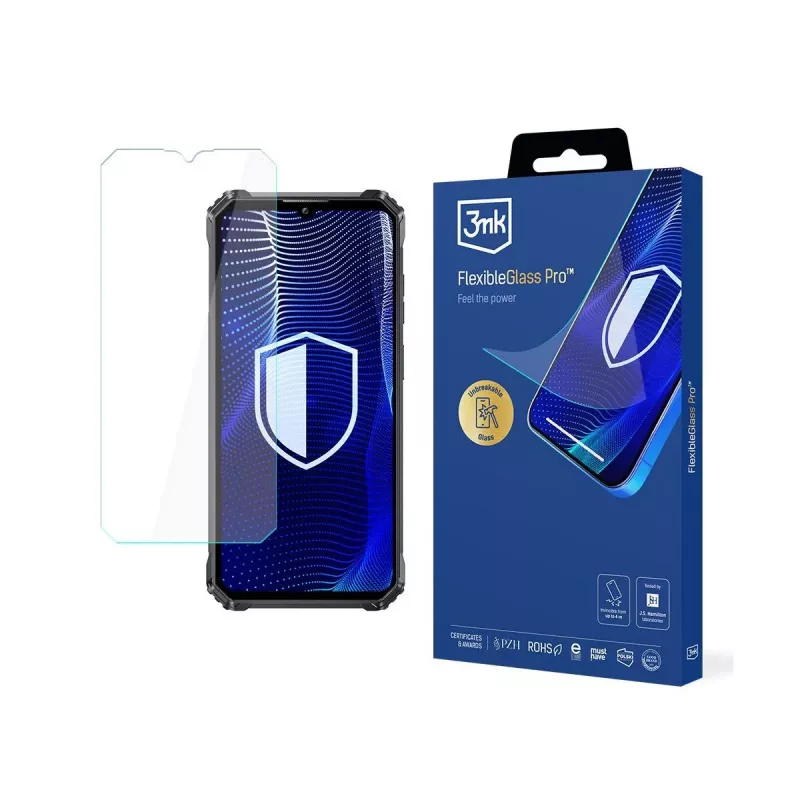 3MK PROTECTION Oukitel WP28/28E/28S - 3mk FlexibleGlass Pro hybrideglas screenprotector