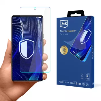 3MK PROTECTION FlexibleGlass Pro hybrideglas screenprotector voor Tecno Camon 20 Pro 5G / 20s Pro 5G