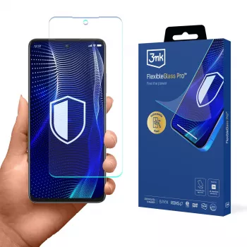 3MK PROTECTION Vivo Y36c - 3mk FlexibleGlass Pro hybrideglas screenprotector, transparant