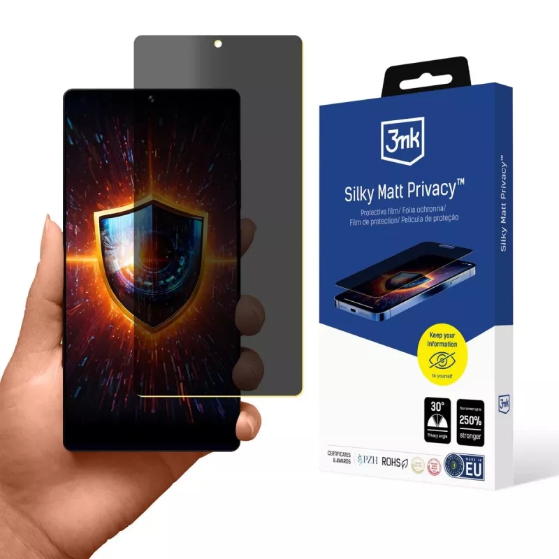 3MK Silky Matt privacyscreenprotector voor Samsung Galaxy S25 Ultra